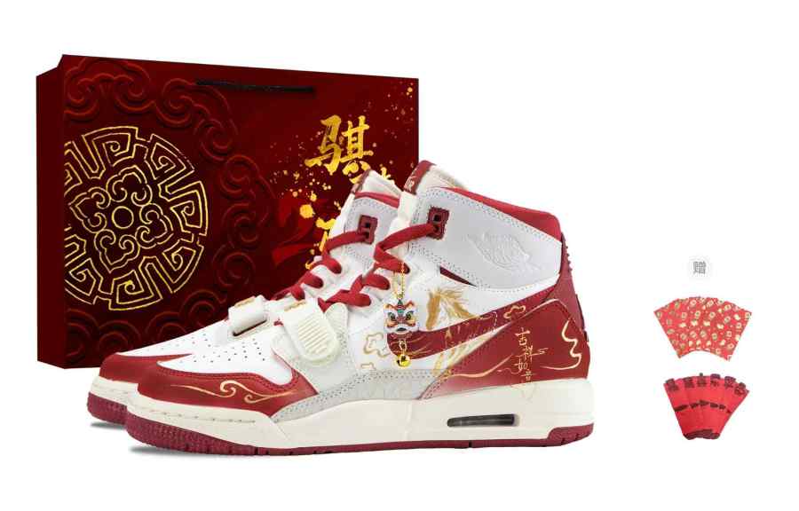 Jordan Jordan Legacy 312 Gilded Joy Children's Basketball Shoes Unisex
