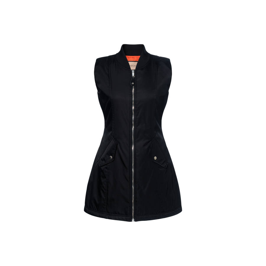 GUCCI Pre Owned 2010s Padded Mini Dress