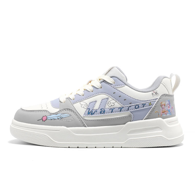Warrior Offline Store Same Style High Quality Women's Shoes Skateboard Shoes Women's