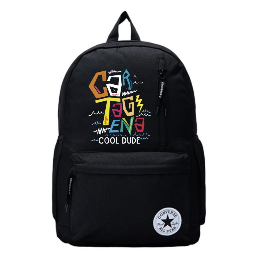 Converse Converse Polyester Backpack Regular Unisex Black