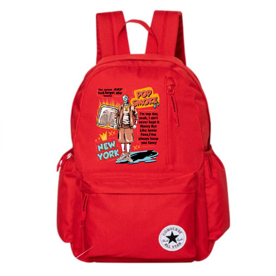 Converse Converse Polyester Backpack Regular Unisex Red
