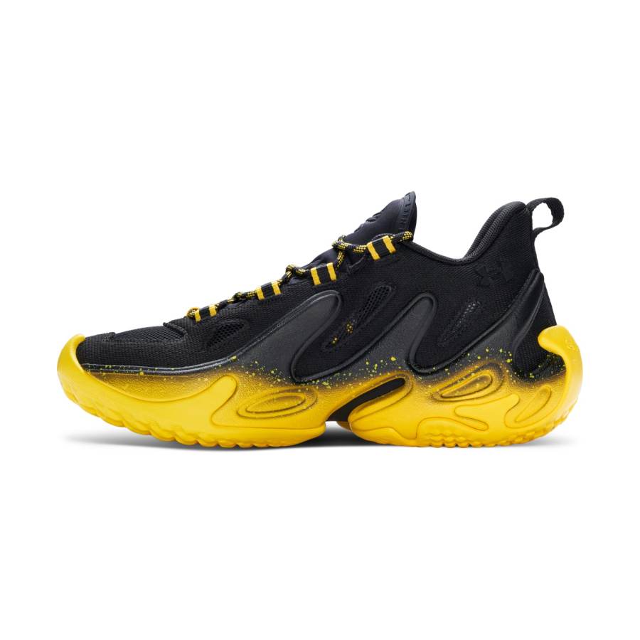 Under Armour Curry 13 Basketball Shoes Unisex Black Yellow