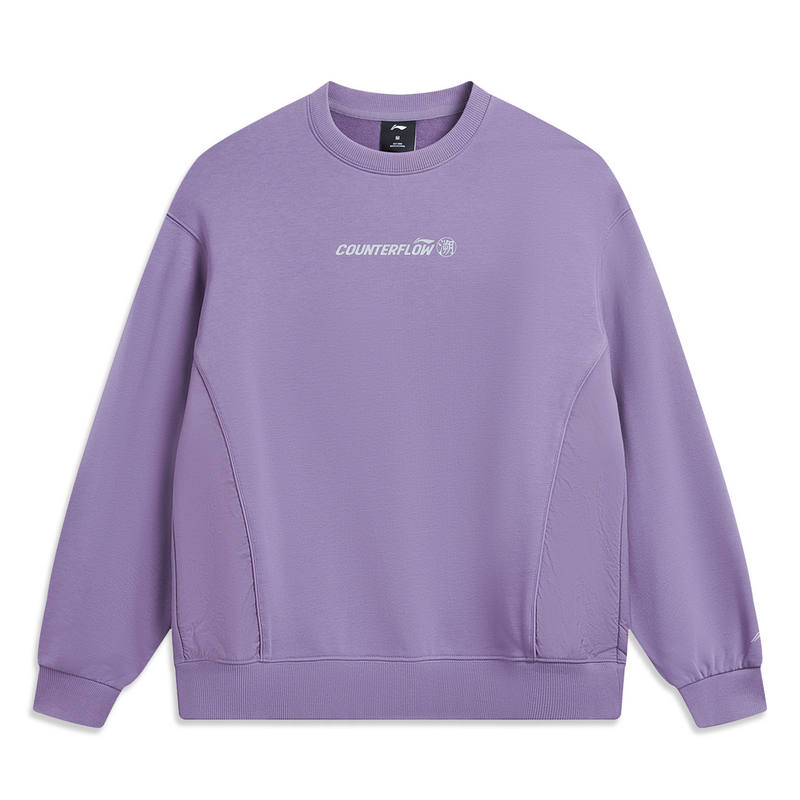 Li-Ning Li Ning Outdoor CF Tracing Pullover Sweatshirt Women's Ore Purple