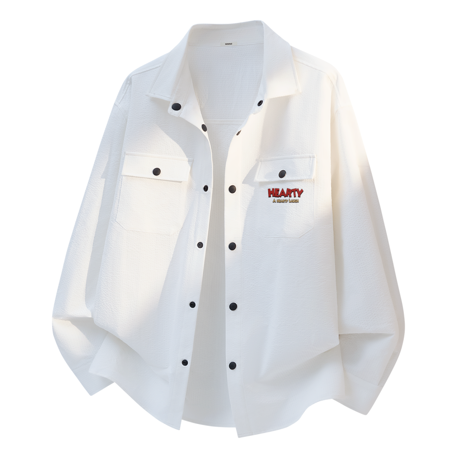MINISO MINISO Shirts Unisex Lapel Moderate Workwear