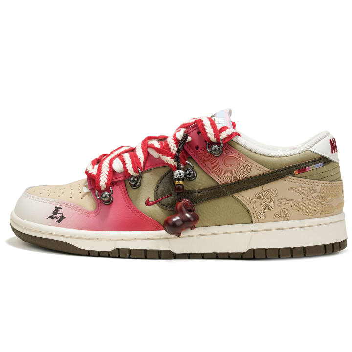 Nike Nike Dunk Pegasus Pack Low top Skateboard Shoes Men's Red Brown