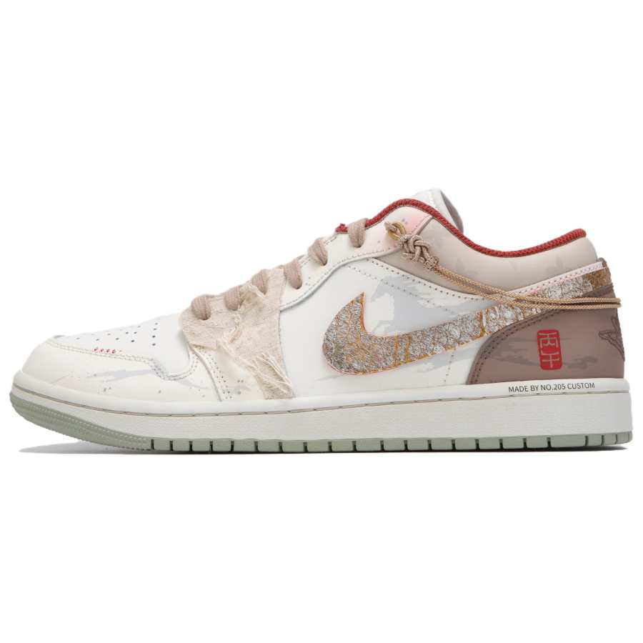Jordan Jordan Air Jordan 1 Basketball Shoes Women's Beige Brown