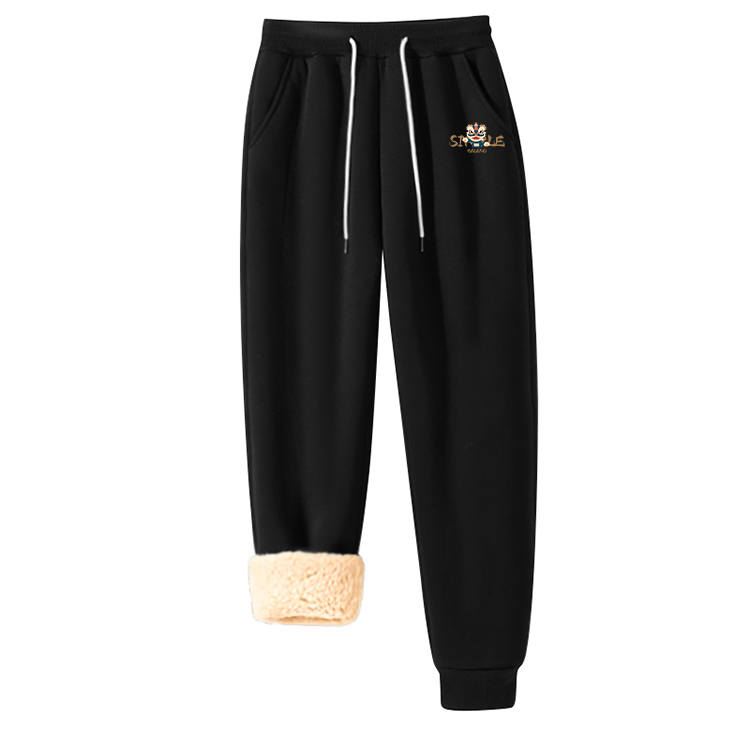 BALENO Casual Pants Women's Thickened And Fleece Lined Heavyweight