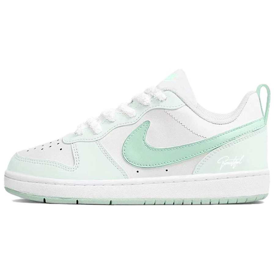 Nike Nike Court Borough Mint Mambo Slip Resistant Abrasion Resistant Low top Skateboard Shoes Women's Turquoise