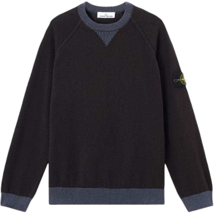Stone Island Logo Patch Crewneck Jumper