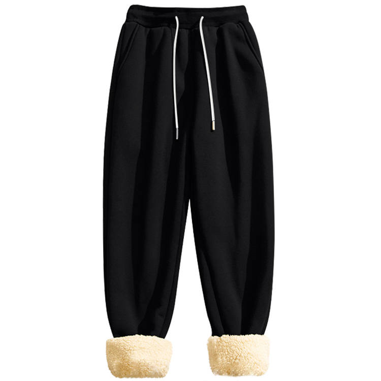 BALENO Casual Pants Women's Thickened And Fleece Lined Heavyweight