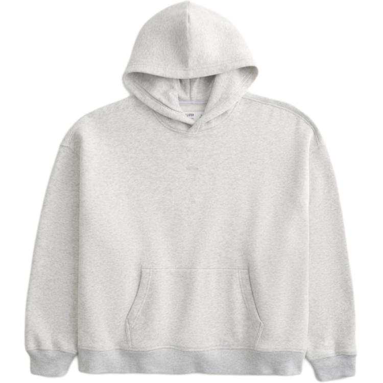 Hollister/ Sweatshirts Men's Gray Hooded Non Detachable Moderate