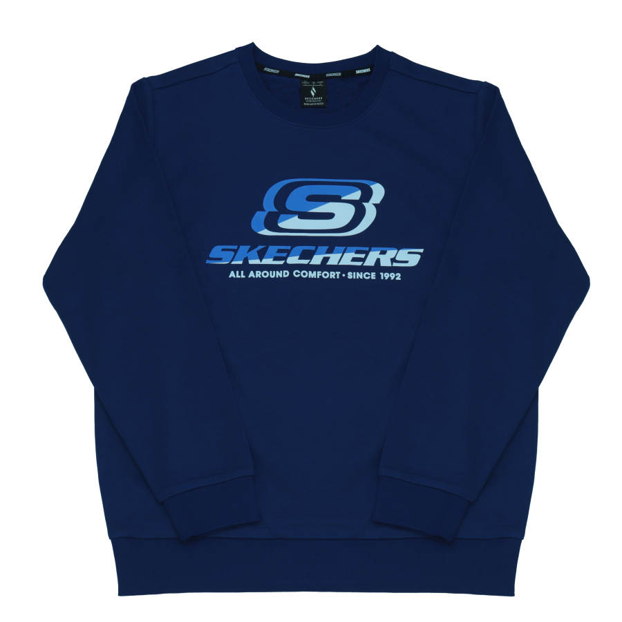 Skechers Sweatshirt Unisex Medieval Blue