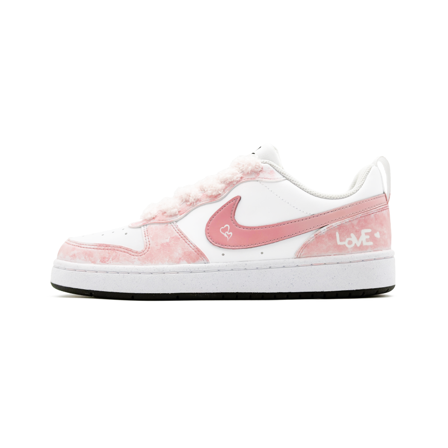 Nike Nike Court Borough Cloud Puff Sweet Dream, Sweet Girl, School Style Low top Skateboard Shoes Women's