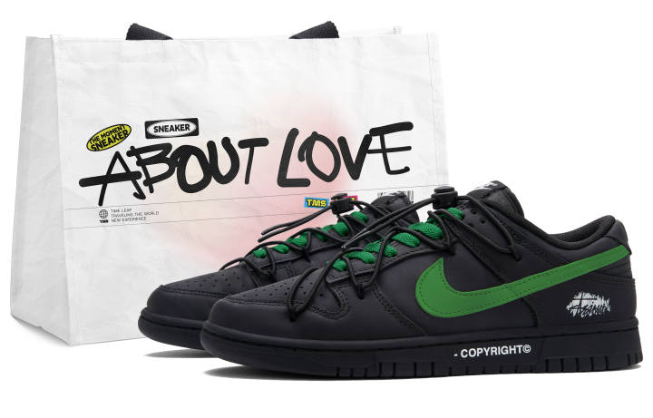 Nike Nike Dunk Forest Train Low top Skateboard Shoes Unisex Black Green