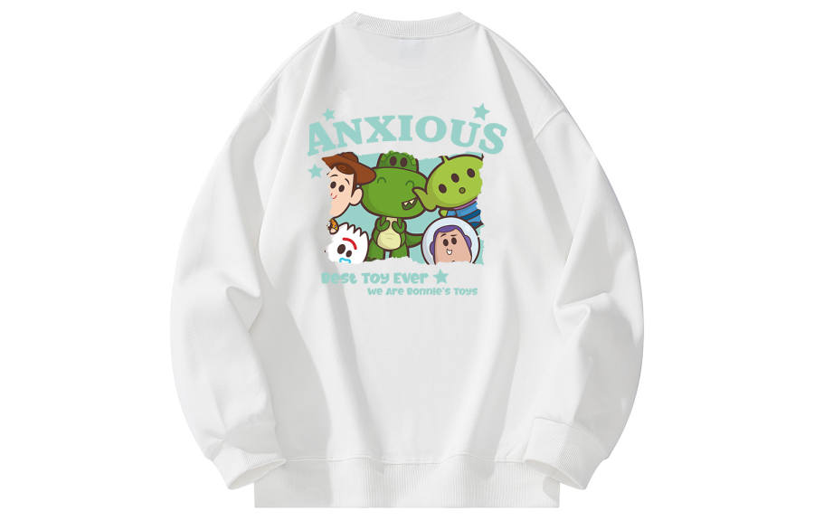Disney Sweatshirts Unisex Crew Neck Thickened Heavyweight