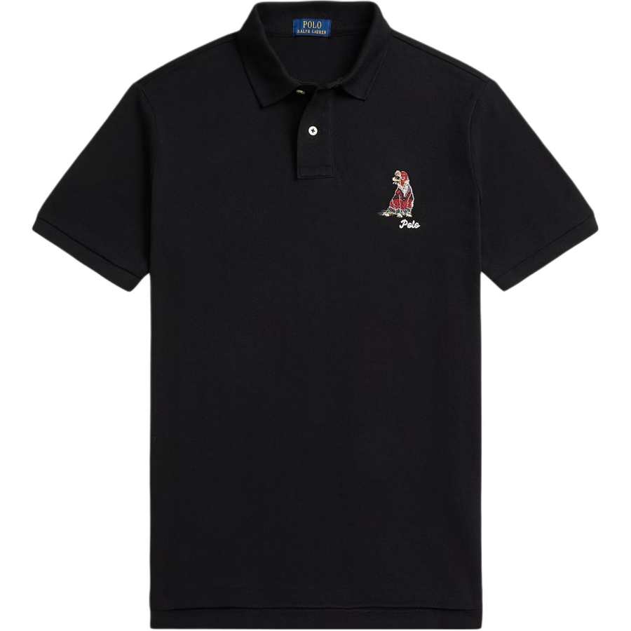 Polo Ralph Lauren dog-embroidered polo shirt