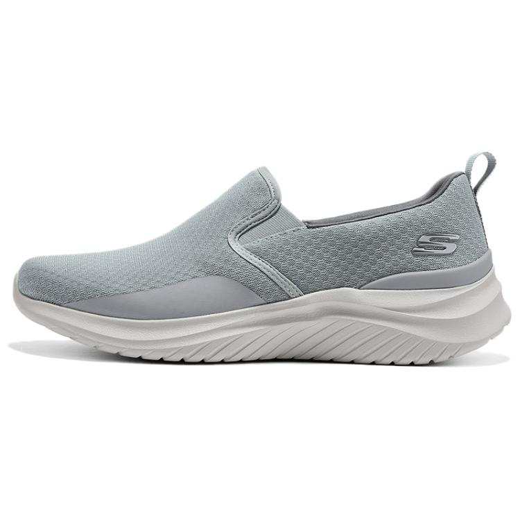 Skechers AIR COOLED MEMORY Low top Walking Shoes Men's Gray