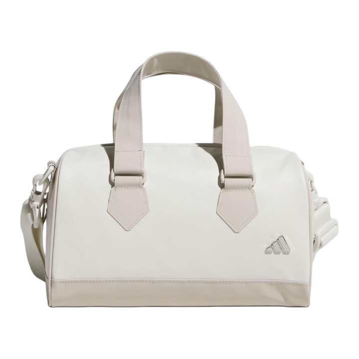 Adidas Adidas Leather Sport Performance Polyurethane Handbag Unisex Beige