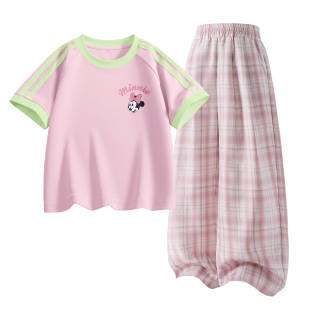Disney Kids Casual Sportswear Crew Neck Thin