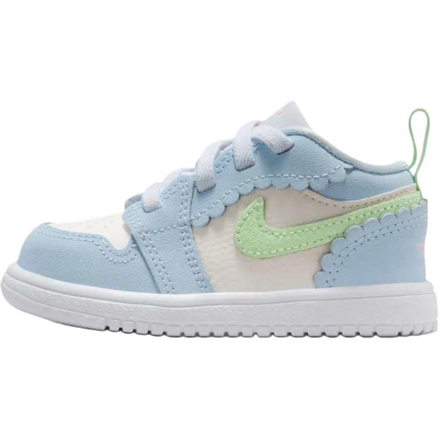 Jordan Jordan Air Jordan 1 Low top Toddler Shoes Blue White Infant And Toddler