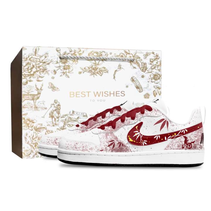 Nike Nike Court Borough Abrasion Resistant Low top Kids' Skateboarding Shoes Unisex
