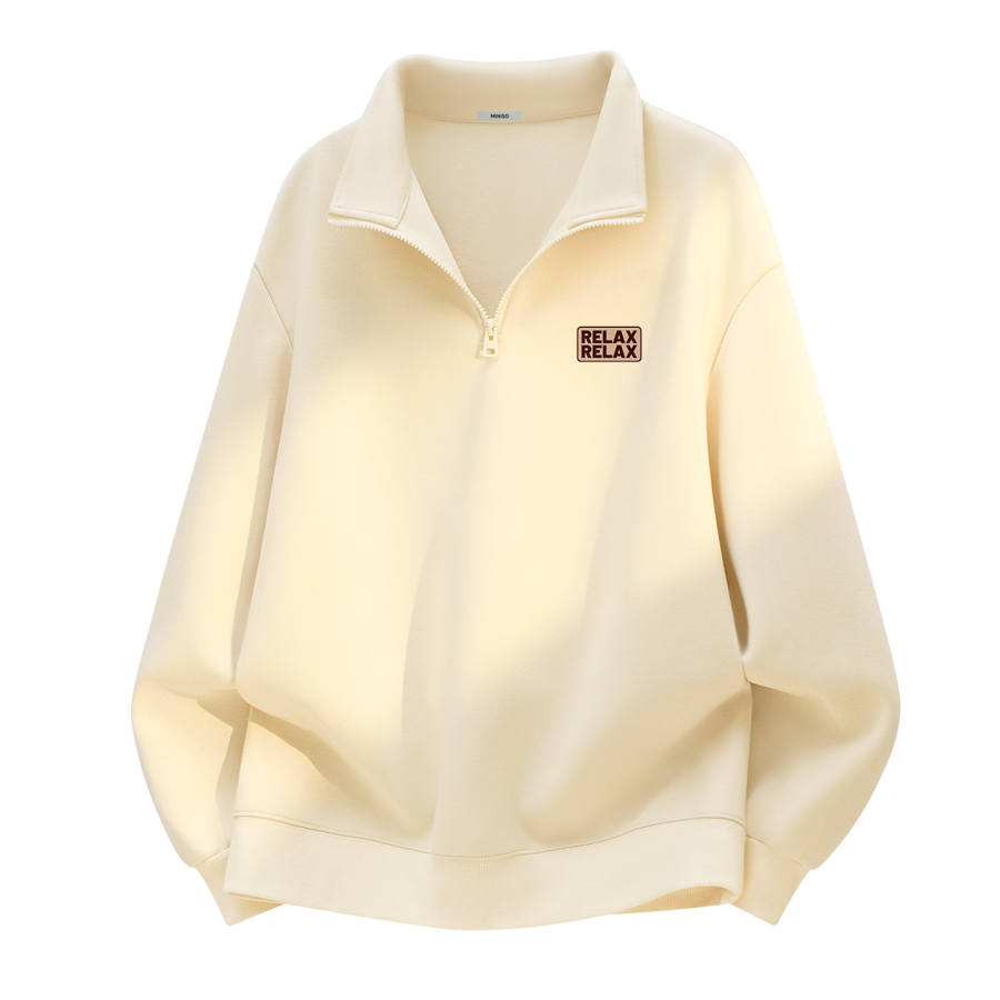 MINISO MINISO Sweatshirts Unisex Stand Collar Moderate Regular