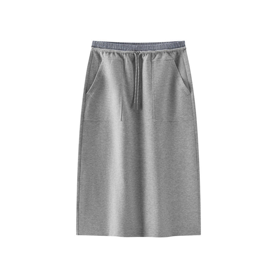 Semir Mall Same Style Women's Apparel Casual Long Skirts Women's Moderate Long