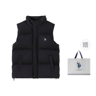 U.S. POLO ASSN. Vests Men's Stand Collar