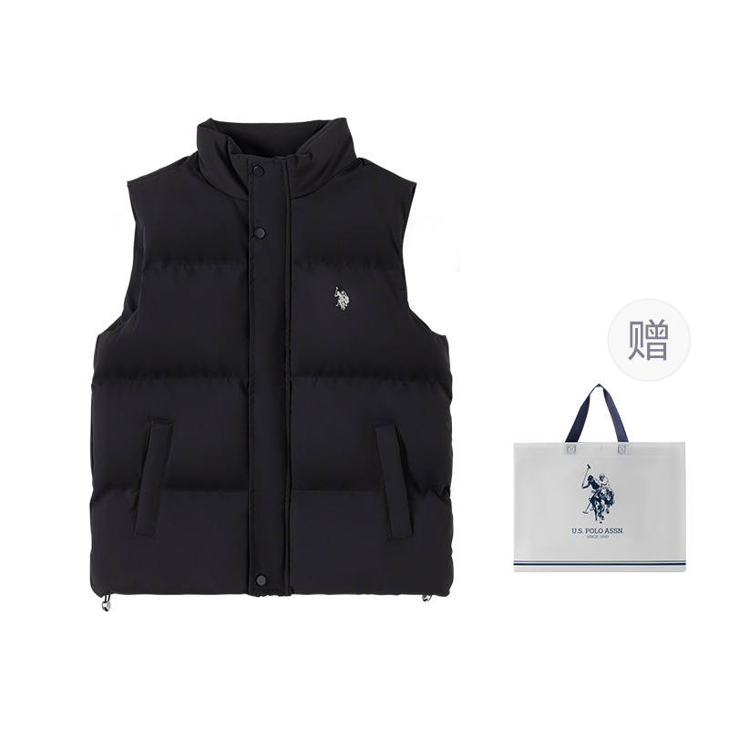 U.S. POLO ASSN. Vests Men's Stand Collar