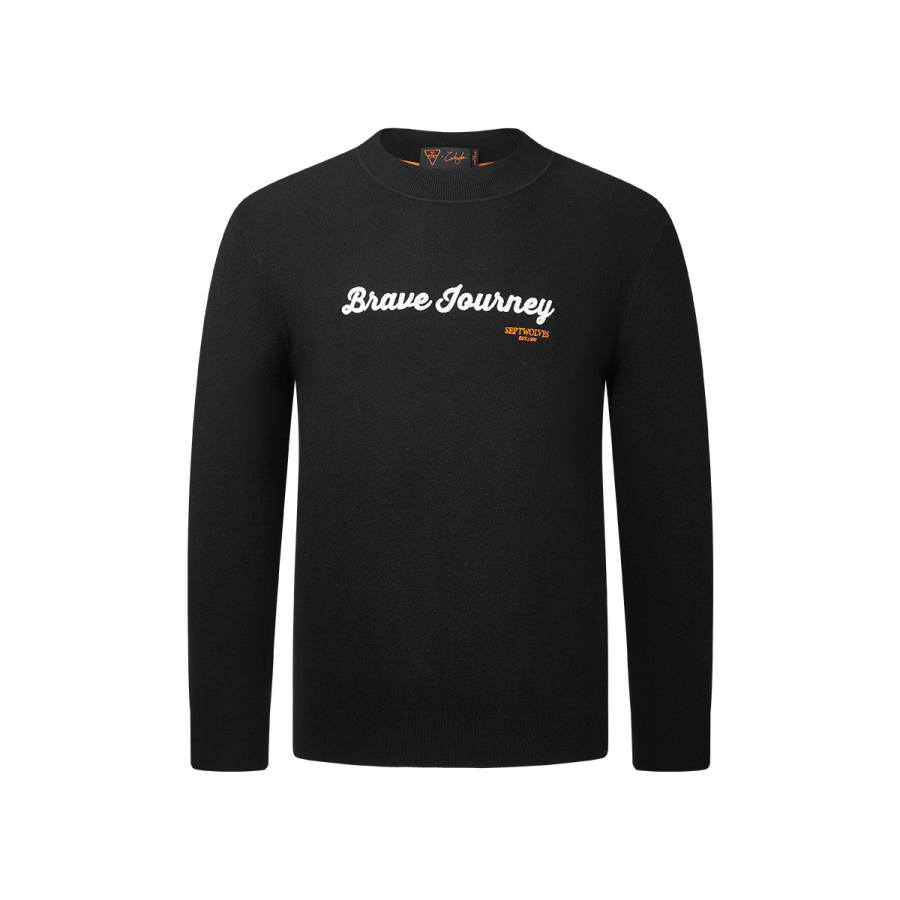 SEPTWOLVES SEPTWOLVES Knitwear Men's Crew Neck Thickened