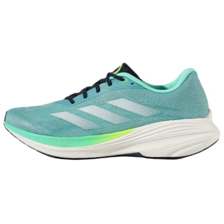Adidas Adidas ETHER LITE Fabric Cushioning Abrasion Resistant Breathable Running Shoes Unisex Cyan