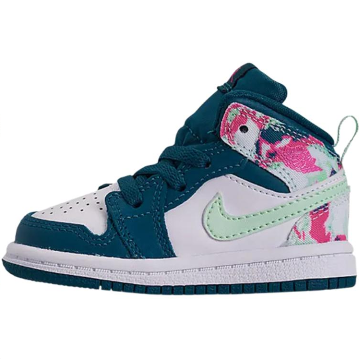 Jordan Jordan Air Jordan 1 Mid top Toddler Shoes White Infant And Toddler