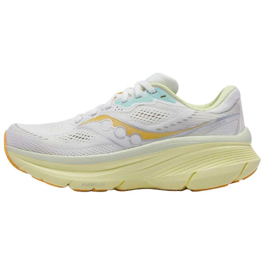 Saucony Guide To The Right Training City Commuting Running Shoes Women's Beige White Yellow