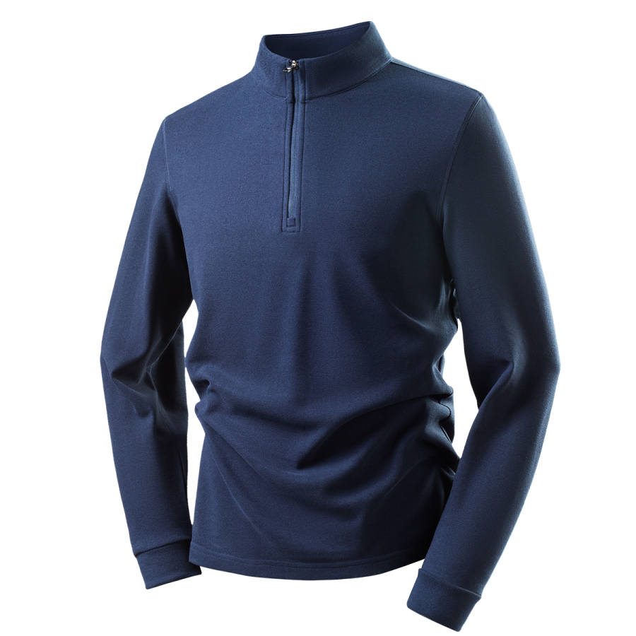Hodo Sweatshirts Men's Stand Collar Thickened Straight Fit Pants