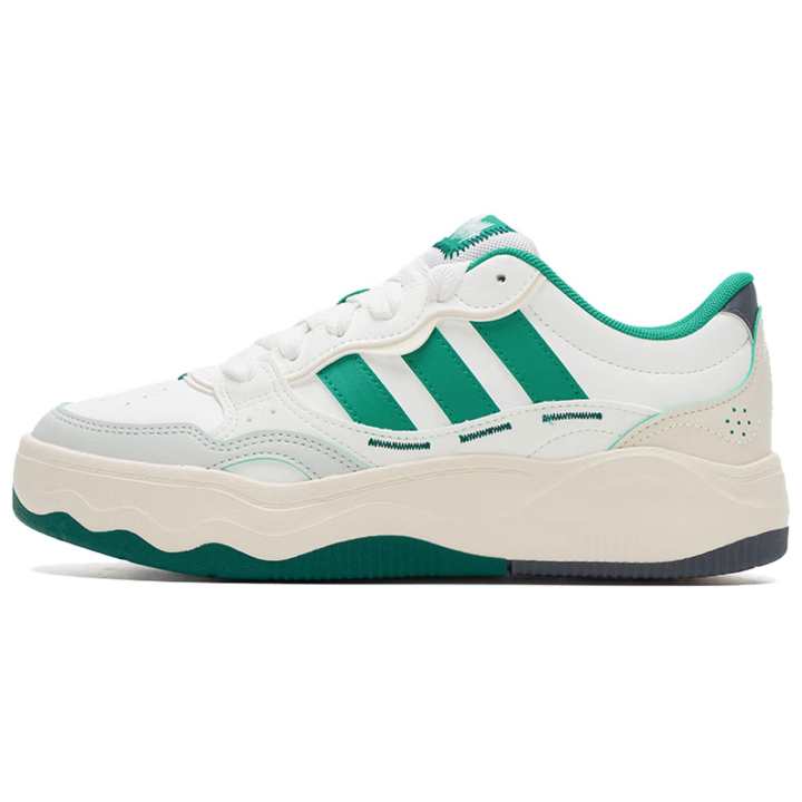 Adidas Adidas LITE SHUFFLE Textile, Synthetic Leather Skateboard Shoes Unisex White Green