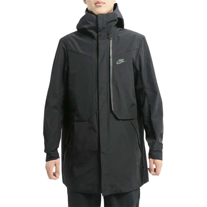 Nike Nike Jackets Men's Black Hooded Moderate Other
