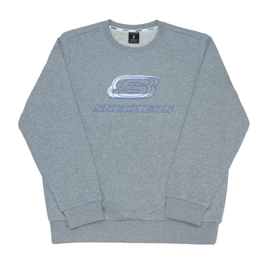 Skechers Sweatshirt Unisex Medium Heather Gray