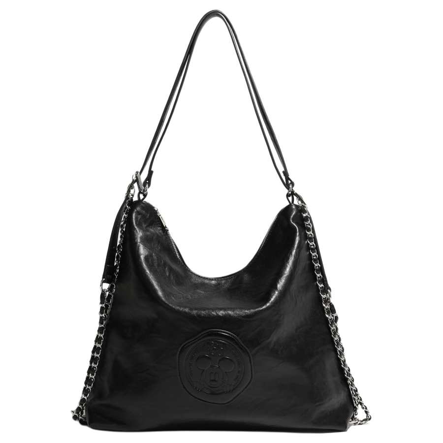 Disney Mickey Mouse Pu Shoulder Bag Regular Women's Black