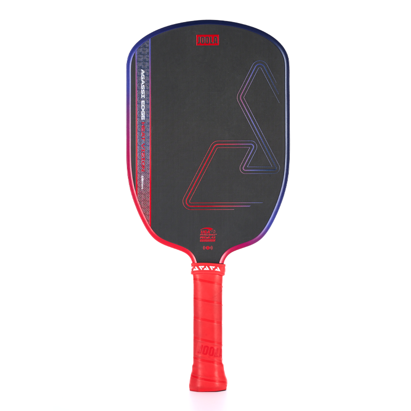 JOOLA Agassi Edge Heat Vision Pickleball Paddles Carbon Fiber Unisex Candy Green/Fiery Red/Speed Yellow