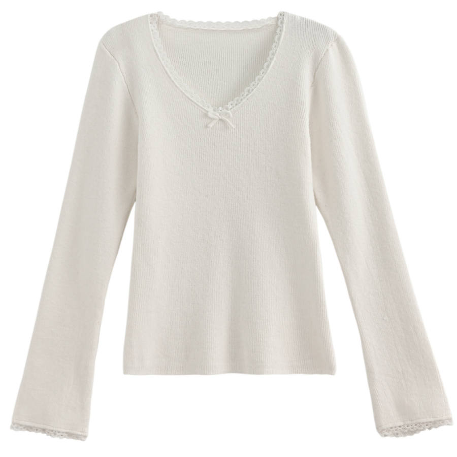 SNBL T Shirts Women's White V Neck Moderate Other