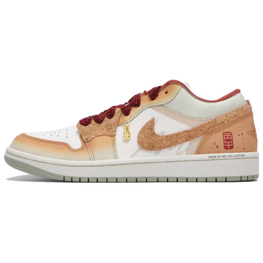 Jordan Jordan Air Jordan 1 Basketball Shoes Women's Beige Brown