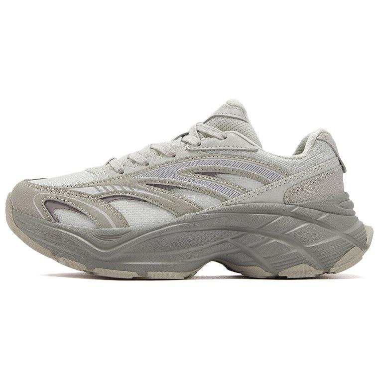 361° Cushioning Height Increasing Cushioning Height Increasing Low top Chunky Sneakers Women's Gray