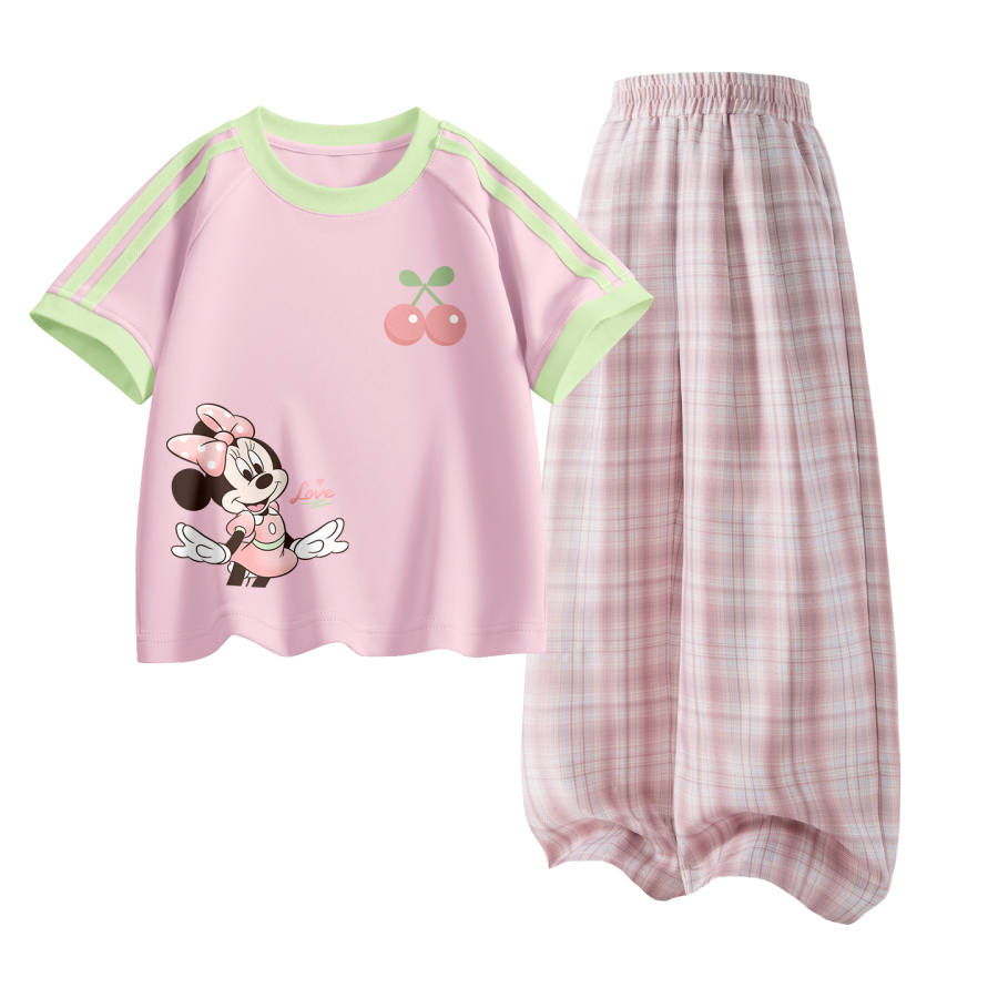 Disney Kids Casual Sportswear Crew Neck Thin
