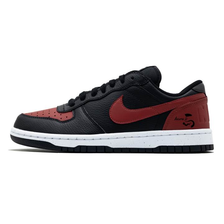 Nike Nike Big Red Black Knight, Year Of The Horse Auspicious Synthetic Leather, Leather Abrasion Resistant Breathable