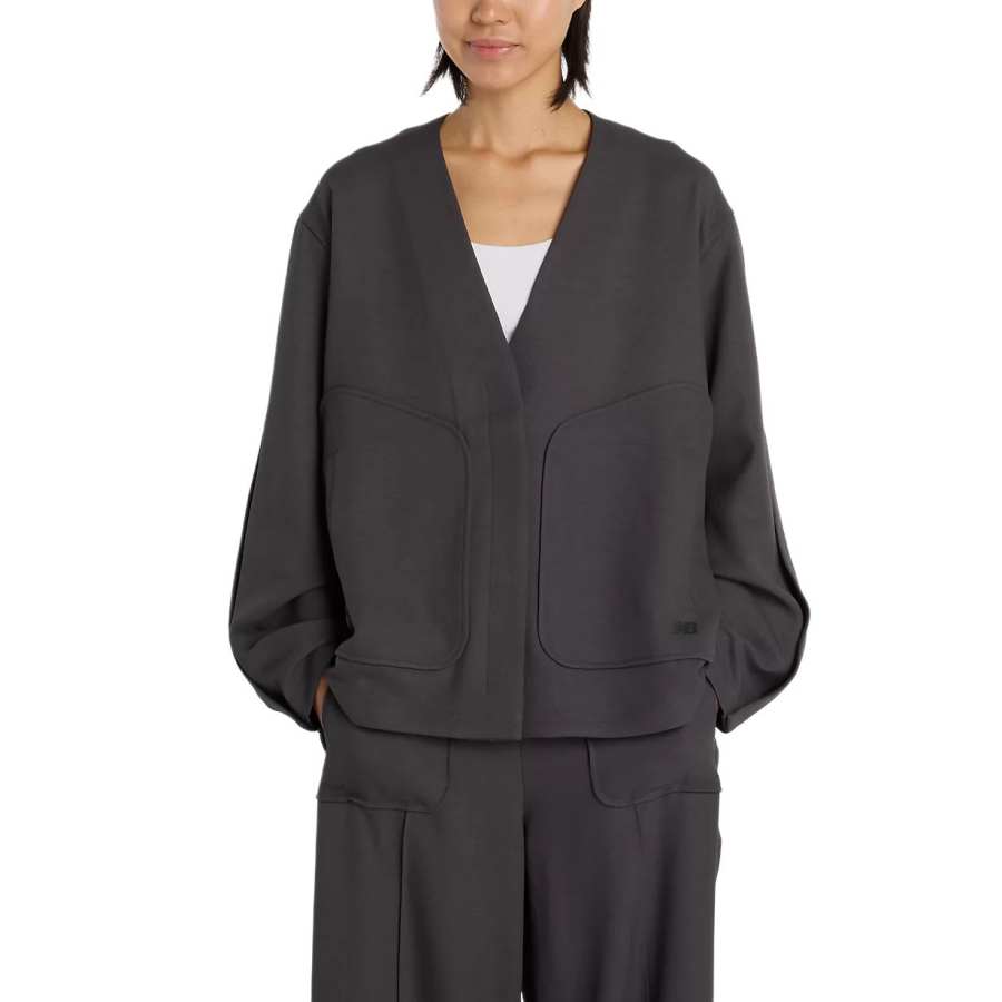 New Balance New Balance Jackets Women's Faded Black V Neck Moderate Other