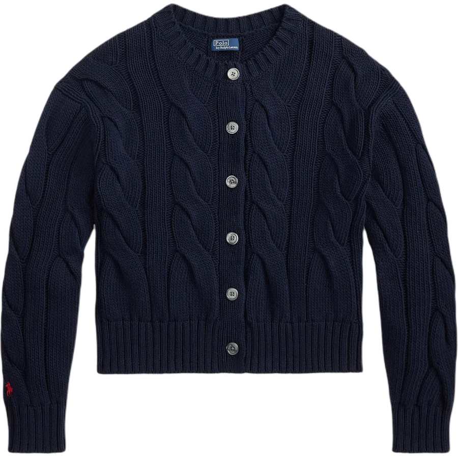Polo Ralph Lauren cable-knit button-up cardigan