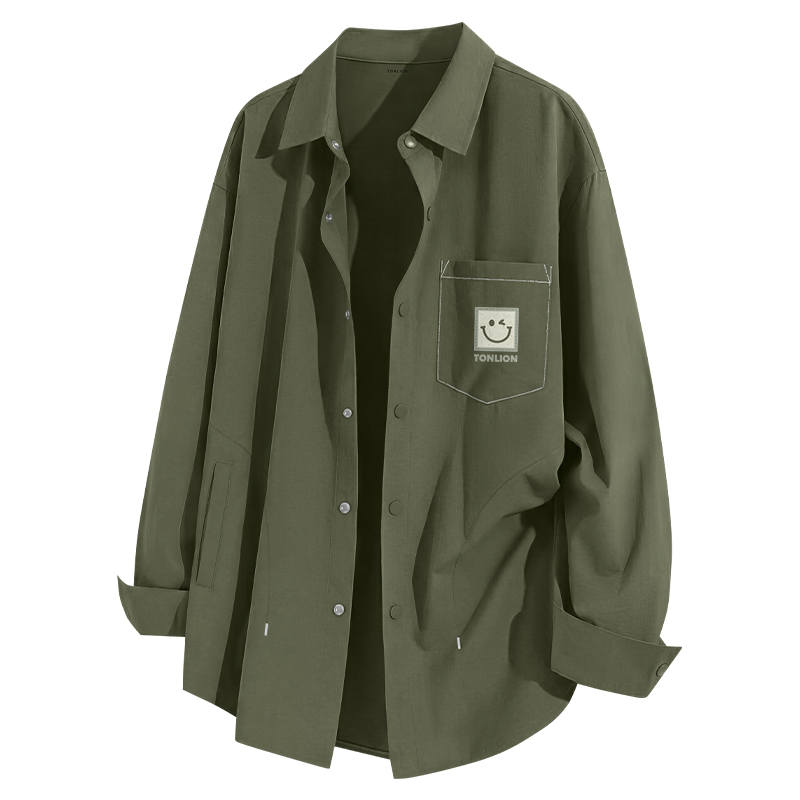 Tonlion Shirts Unisex Lapel Moderate Other