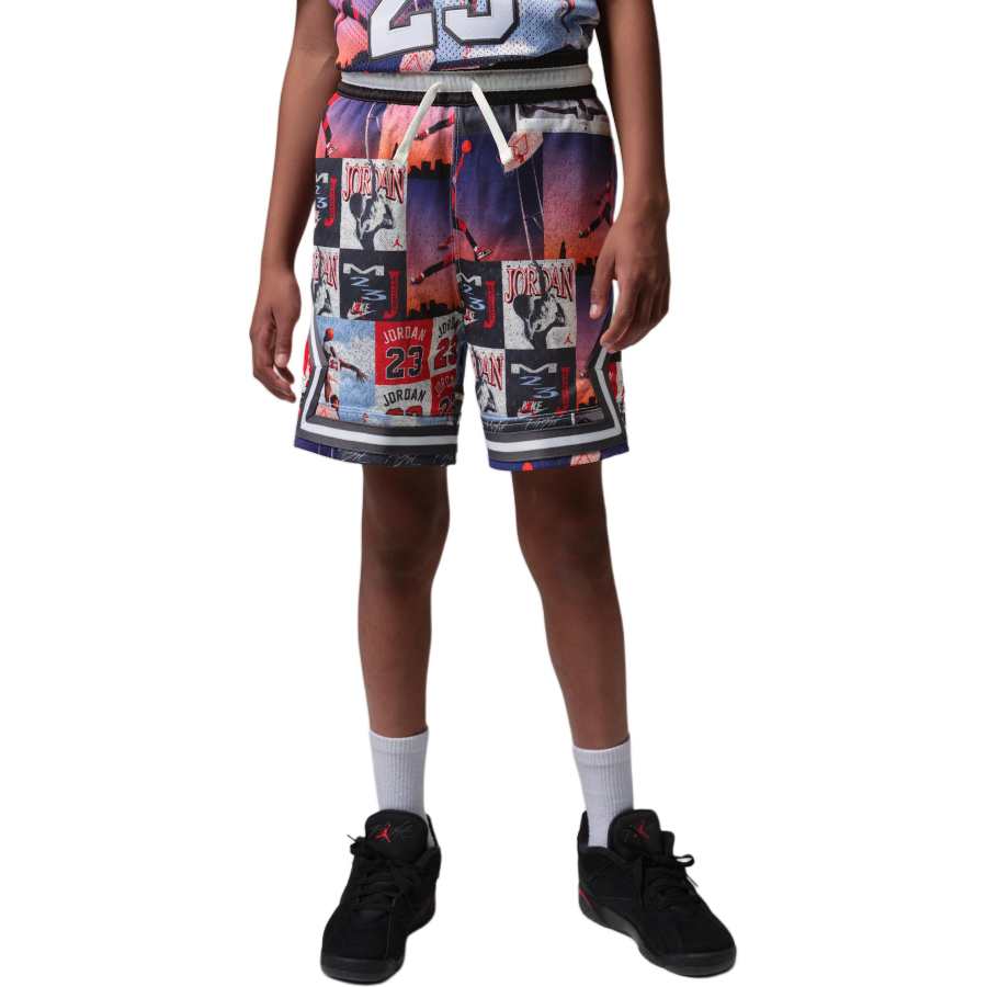 Jordan Jordan Dri-FIT Big Kids' Mj Printed Sport Diamond Shorts