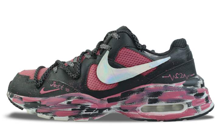 Nike Nike Air Max Furiosa Low top Running Shoes Unisex Black Pink