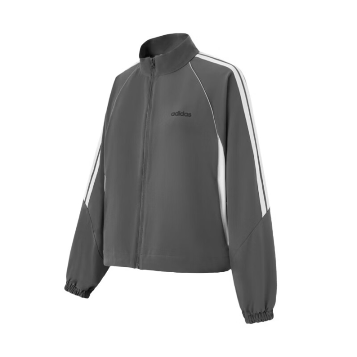 Adidas Adidas Jackets Women's Gray Stand Collar Moderate Other